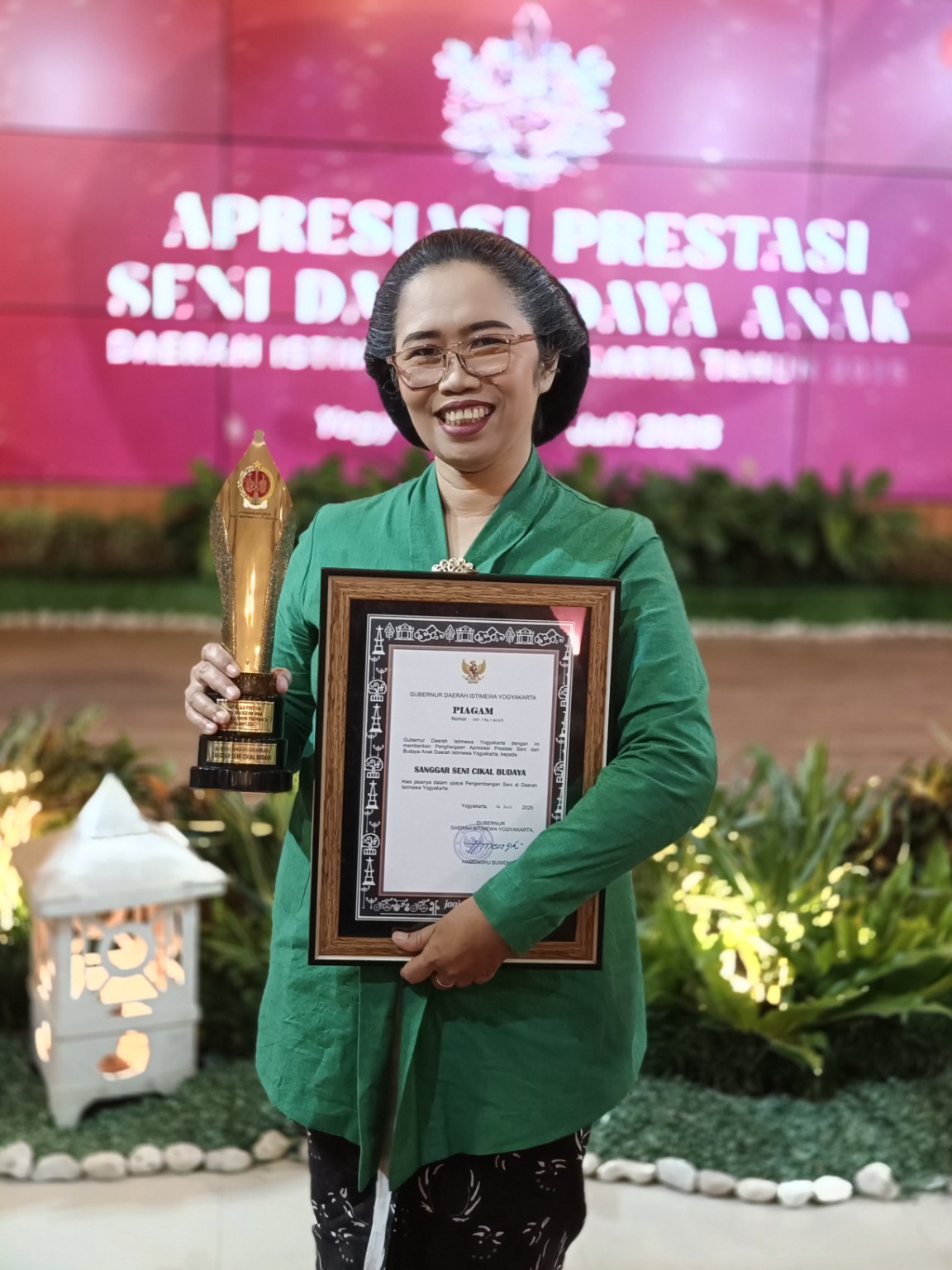 Penerimaan penghargaan